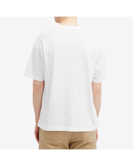 Visvim White Heritage T-Shirt for men