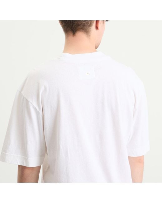 MHL by Margaret Howell White Simple T-Shirt for men