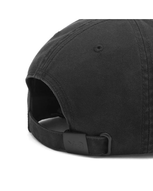 Y-3 Black Dad Cap for men