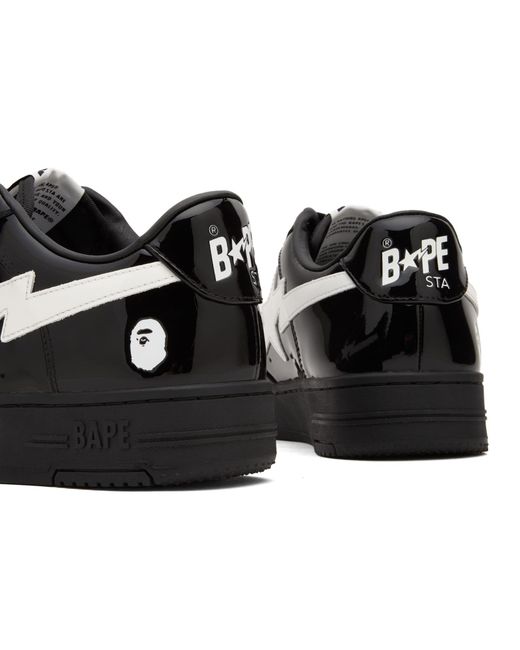 A Bathing Ape Black Bape Sta #2 for men