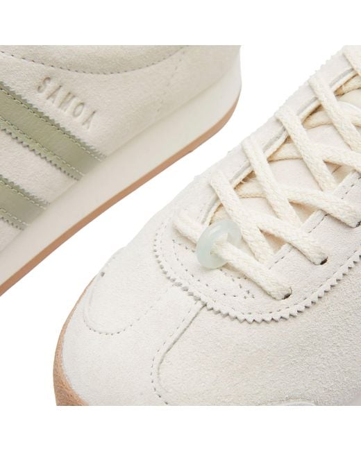 Adidas White X Maha Samoa Sneakers