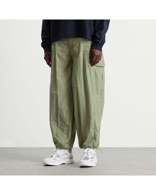 FRIZMWORKS Nylon Cargo Balloon Pants in Green for Men | Lyst UK