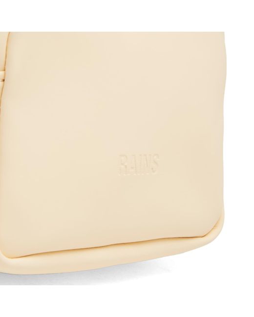 Rains Black Micro Box Bag