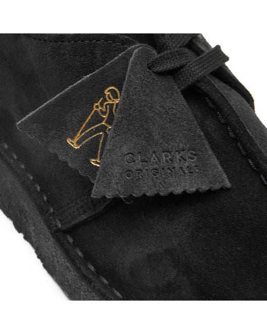 Clarks Black Trek Wedge Shoes