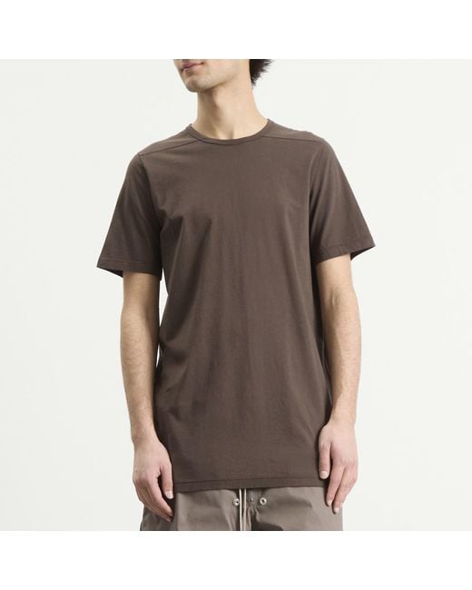 Rick Owens Brown Level T-Shirt for men
