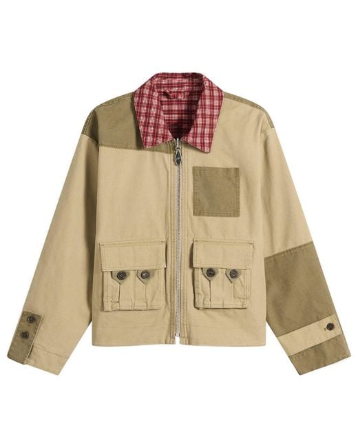 Damson Madder Green Marcelle Barn Jacket