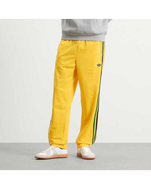 Adidas Yellow Firebird Track Pant for men