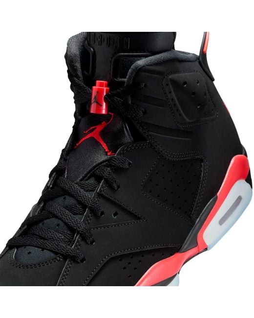 Nike Black 6 Retro Sneaker for men