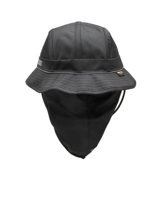 PUMA Black X Pleasures Masked Bucket Hat for men