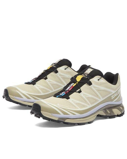 Salomon White Xt-6 Gtx Sneaker