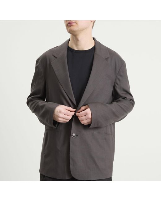 Our Legacy Black Merino Industry Blazer for men