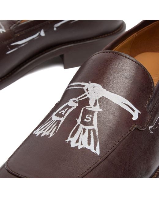 Acne Brown Bassel Loafers