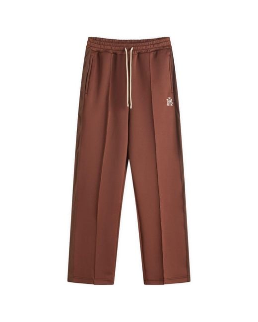 About Blank Brown Monogram Trackpant for men