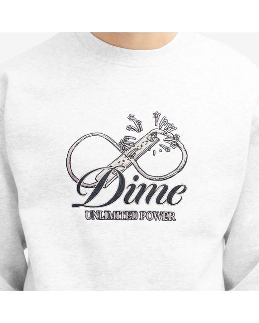 【Dime】CURSIVE POWER CREWNECK CURSIVE POWER CREWNECK – Sesinko