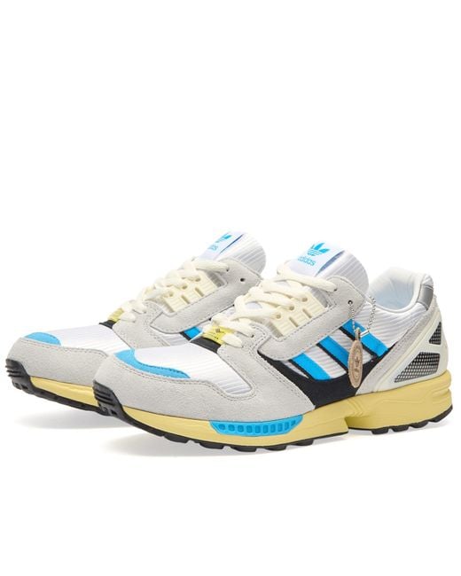 Adidas Blue Zx 8000 Mig Sneaker for men