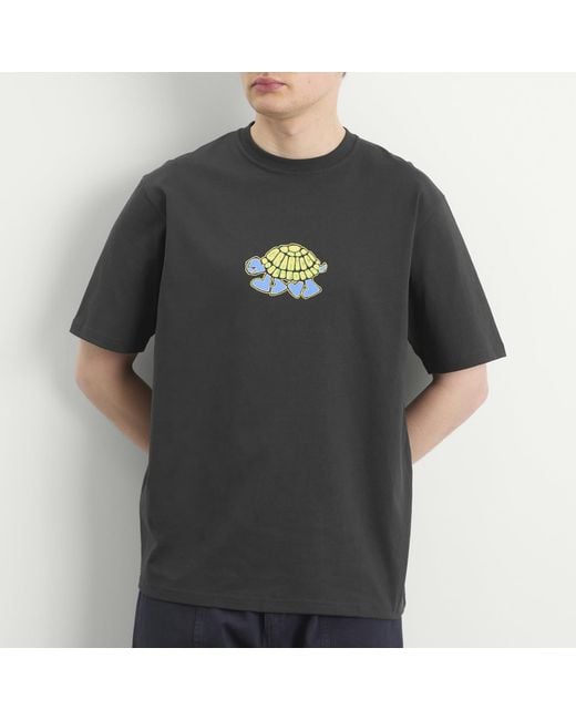 Gramicci Black Turtle T-Shirt for men
