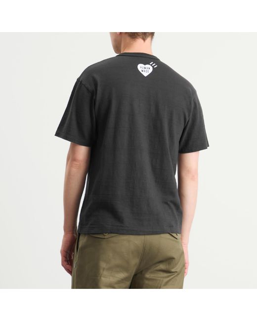 Human Made Black Flying Duck T-Shirt for men