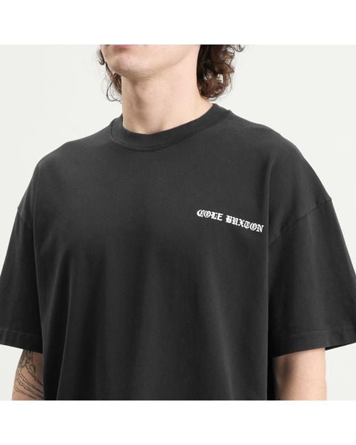 Cole Buxton Black Art Department T-Shirt for men
