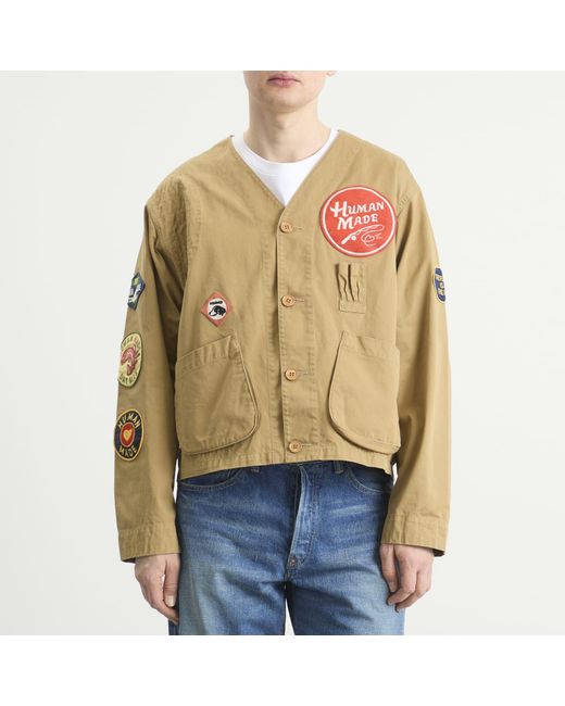 Human Made Green Club Patch Jacket for men