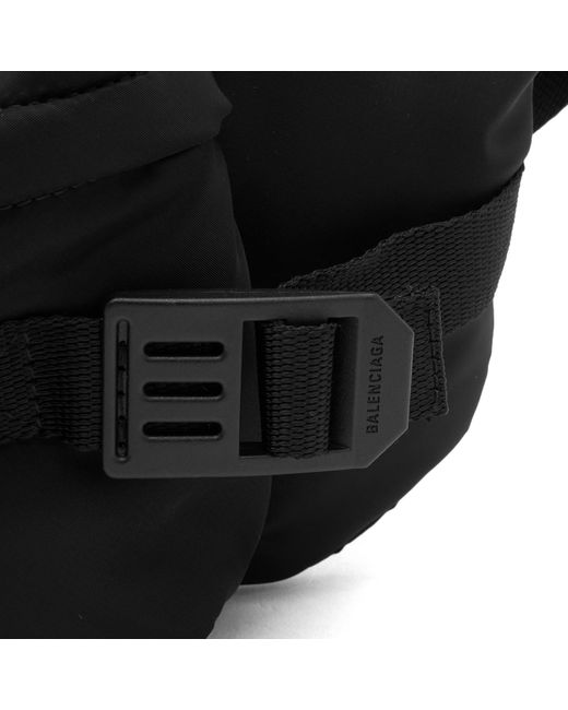 Balenciaga Black Army Large Belt Bag for men
