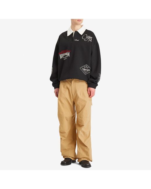 Wooyoungmi Natural Cargo Trousers for men