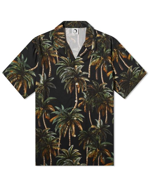 Endless Joy Black Palm Vacation Shirt for men