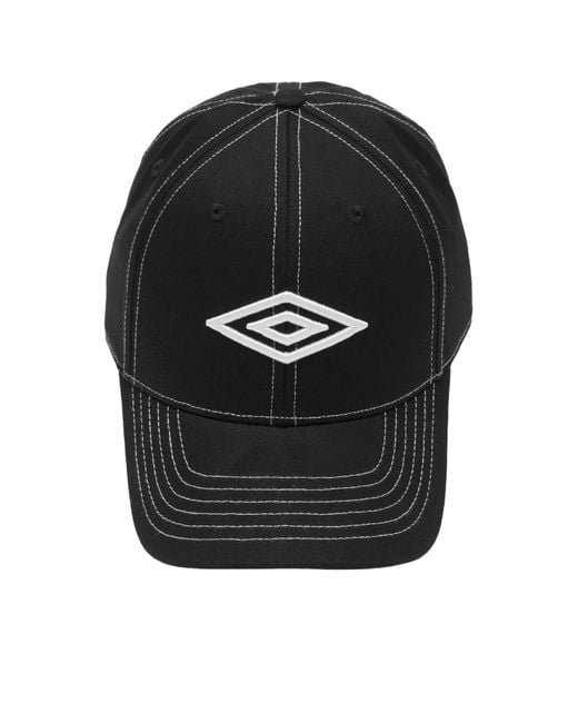 Umbro Black Contrast Stitch Cap for men