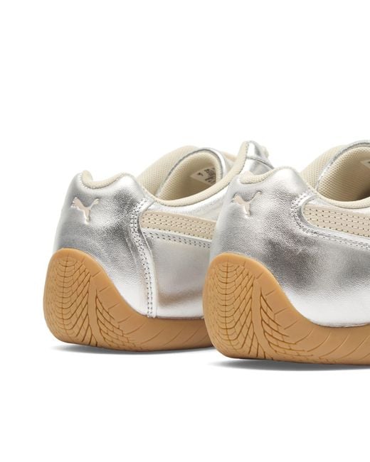 PUMA White Speedcat Sneaker