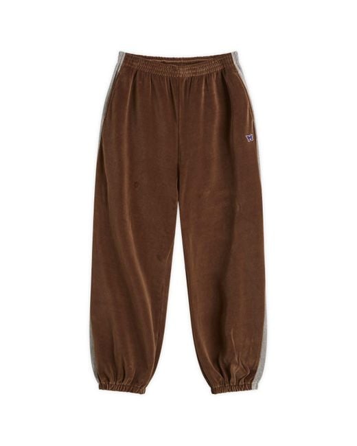 Needles Brown Side Line Sweat Pant