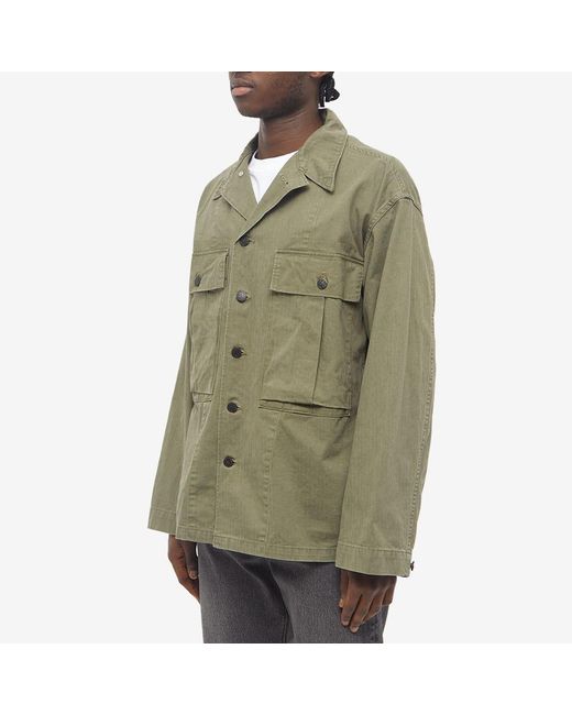 Orslow Us Army M-43 Hbt Jacket in Green for Men | Lyst Canada