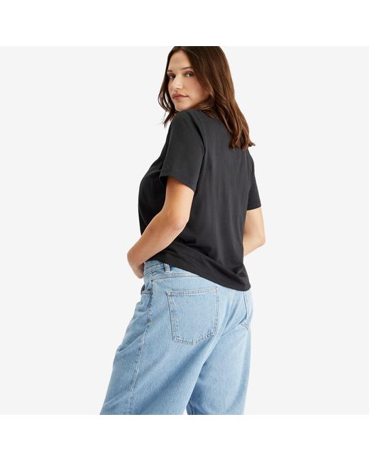 Skims Black Relaxed Tees T-Shirt