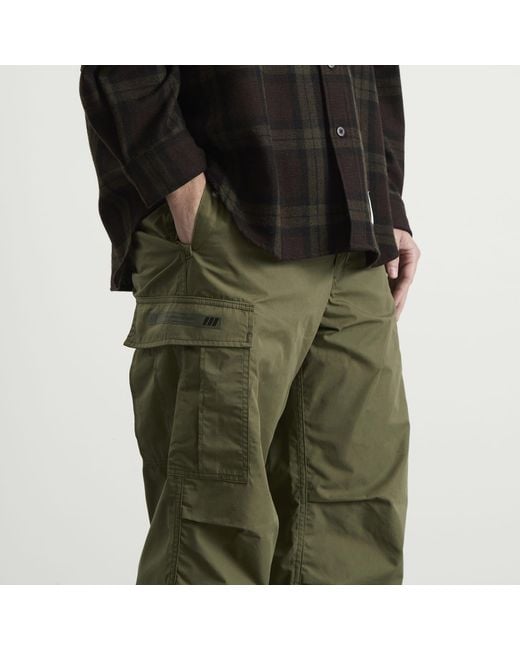 (w)taps Green Nyco Weather Cargo Pants for men