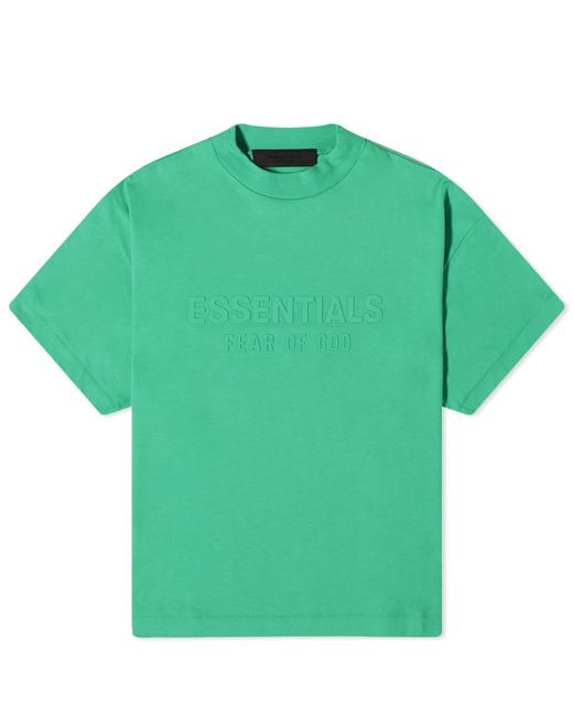 Fear Of God Green Spring Kids Crew Neck T-Shirt for men