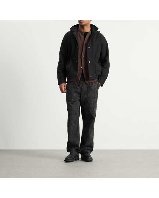 Service Works Black Gardener Jacket for men