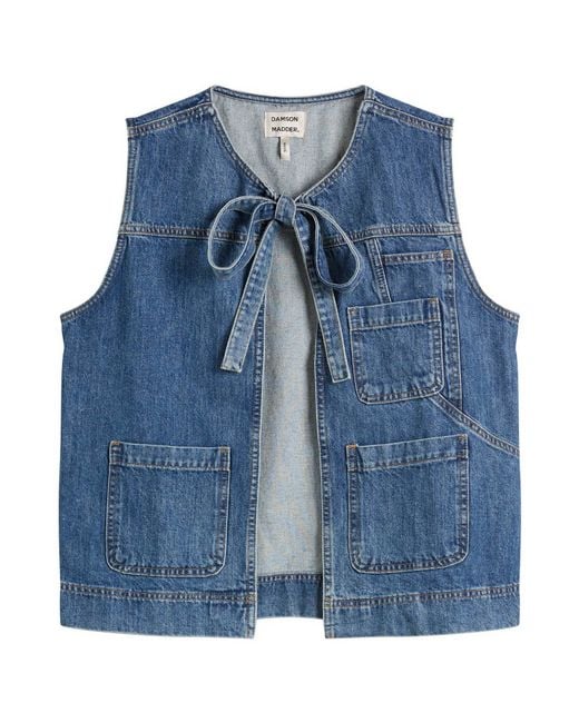 Damson Madder Blue Milly Gilet
