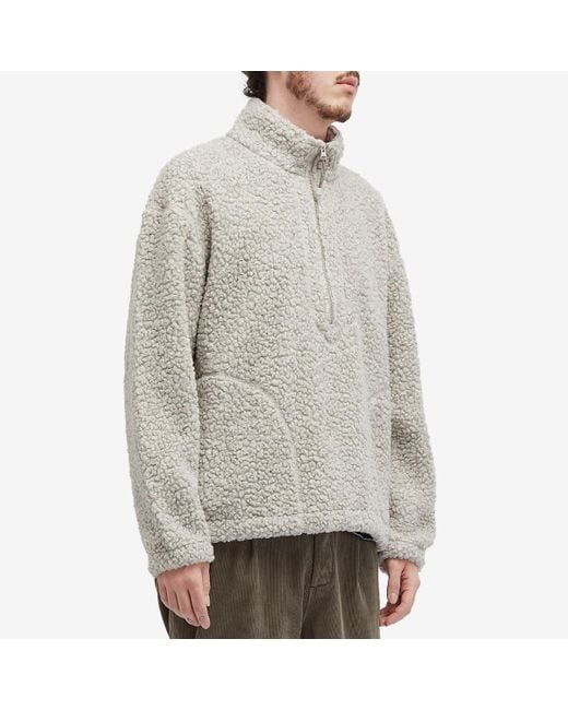 Folk Gray Overhead Fleece for men