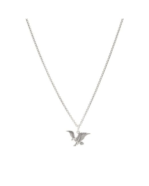 Serge Denimes Metallic Eagle Necklace for men
