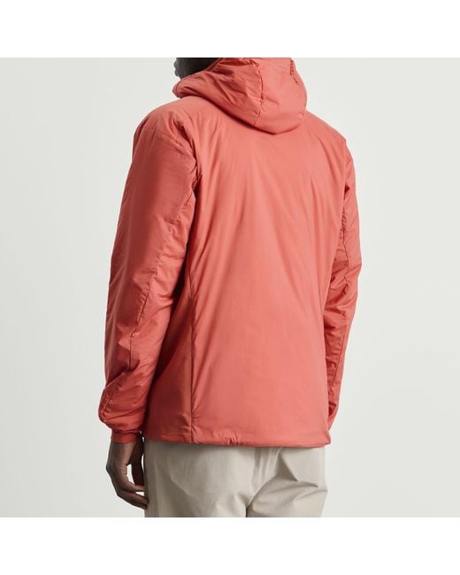 Arc'teryx Pink Atom Hooded Jacket for men