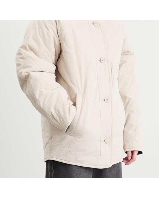 Isabel Marant Natural Étoile Nesmae Quilted Jacket