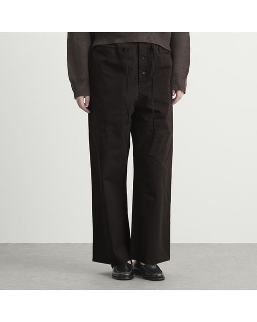 Deiji Studios Black Two Band Trousers