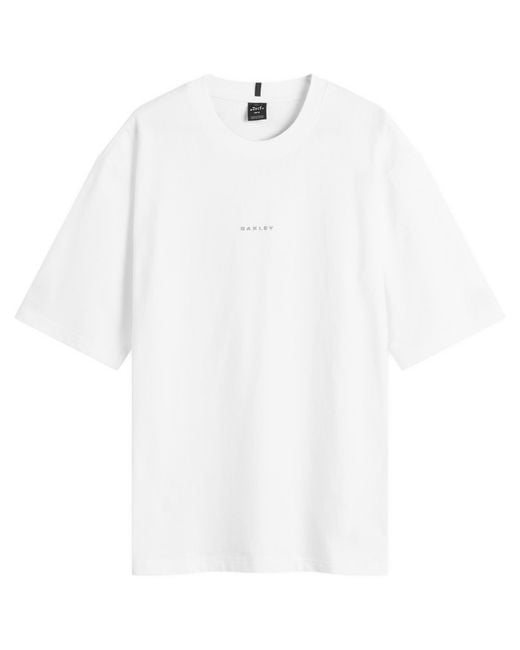 Oakley White Futurescape Iced Jelly T-Shirt for men