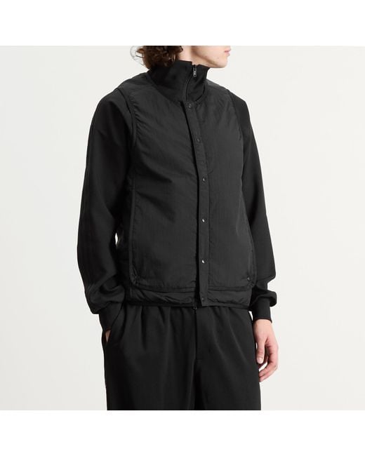 Y-3 Black Gilet for men