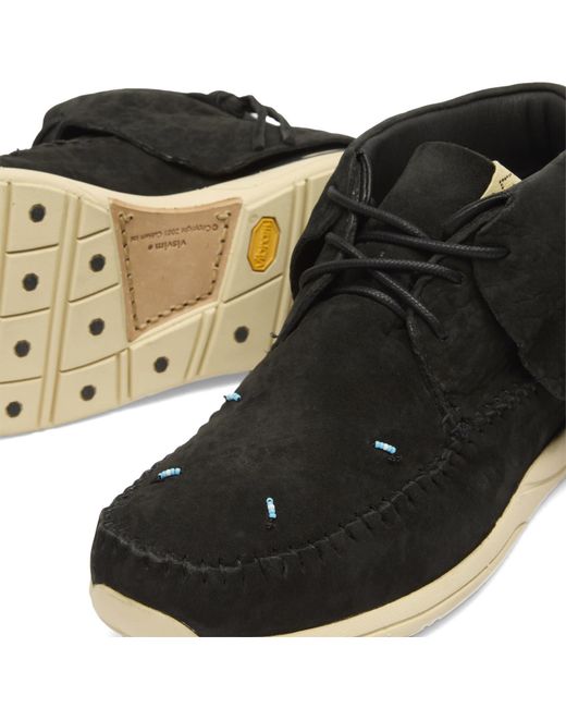 Visvim Black Fbt Lhamo Folk Boot for men