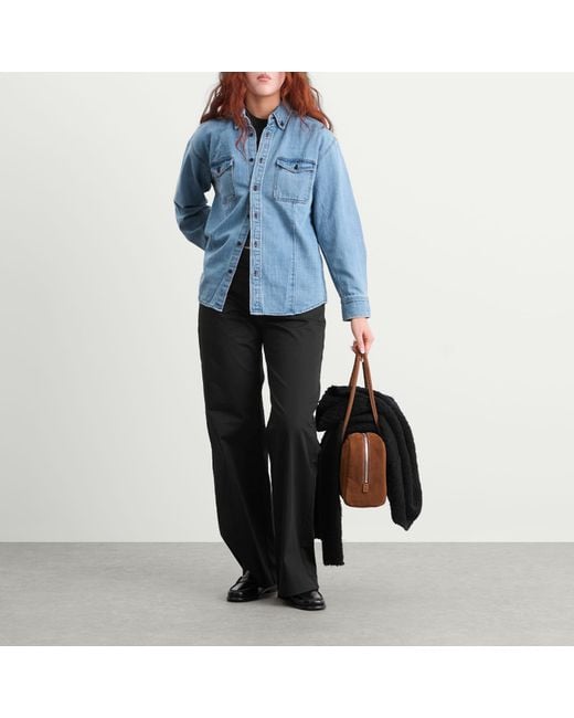 DUNST Blue Denim Shirt