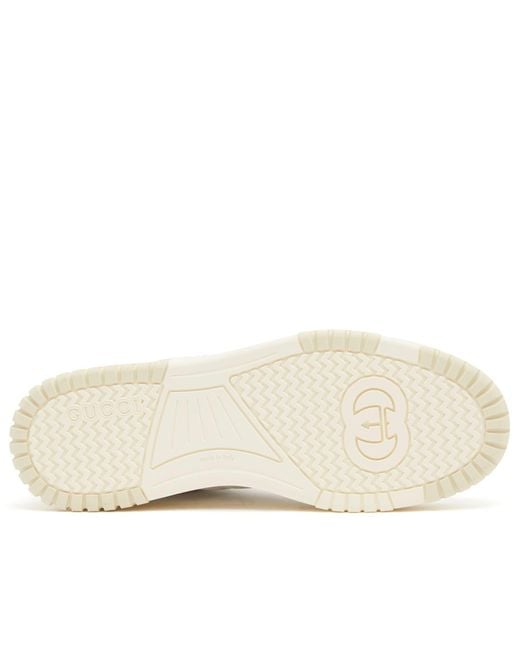 Gucci White Re-Web Monogram Sneaker for men
