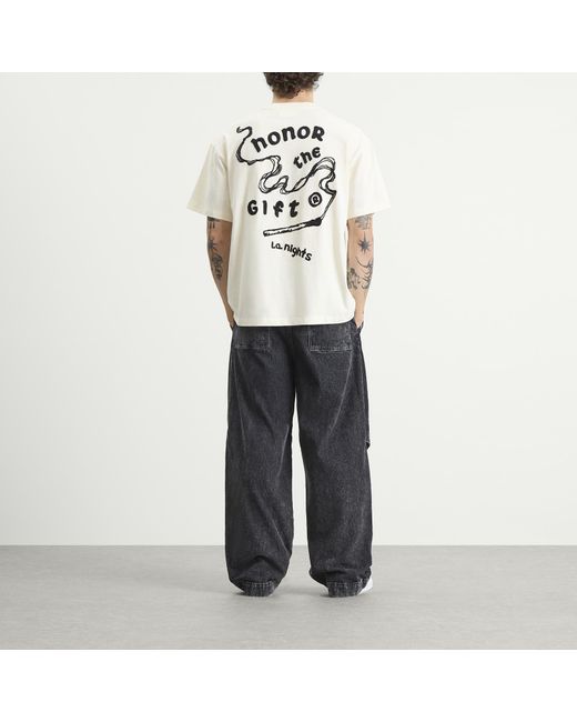 Honor The Gift White La Nights T-Shirt for men