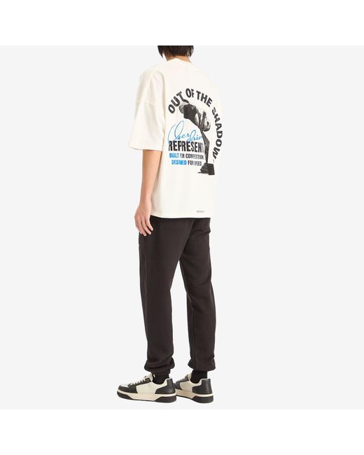 Represent White Out Of The Shadows T-Shirt for men