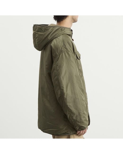 Visvim Green Greely Corps Down Parka for men