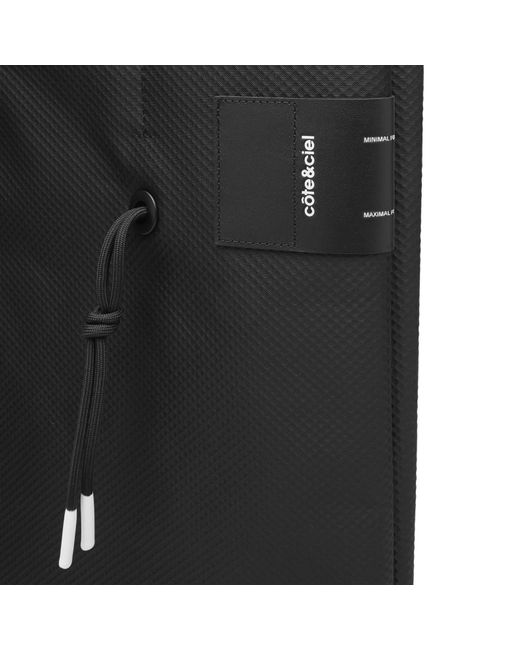 Côte&Ciel Black Satellite Tote Bag