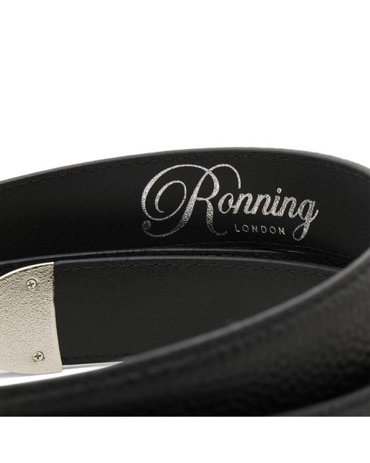 Ronning Black Western Belt for men